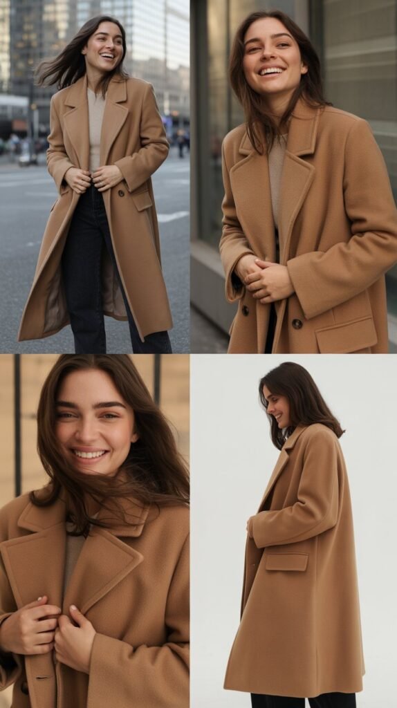  Camel Coat as the Statement Piece