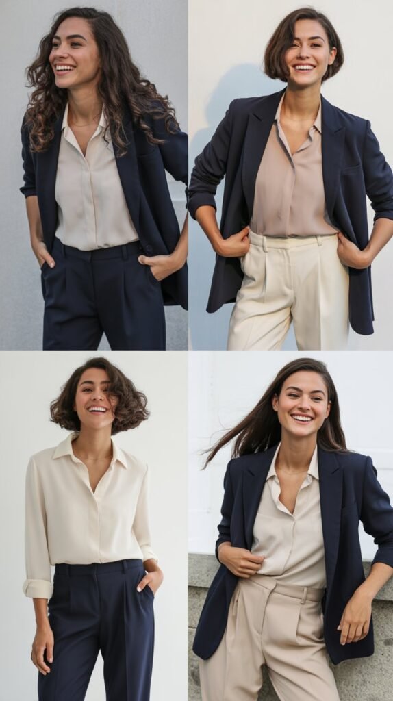  The Tailored Trousers and Blouse