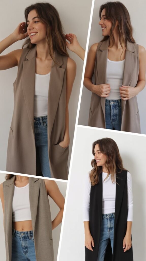 Longline Vest with Basics