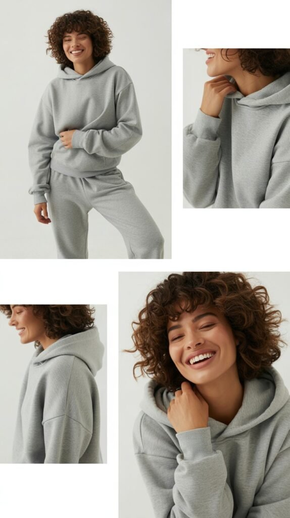 Monochromatic Sweatsuit Set