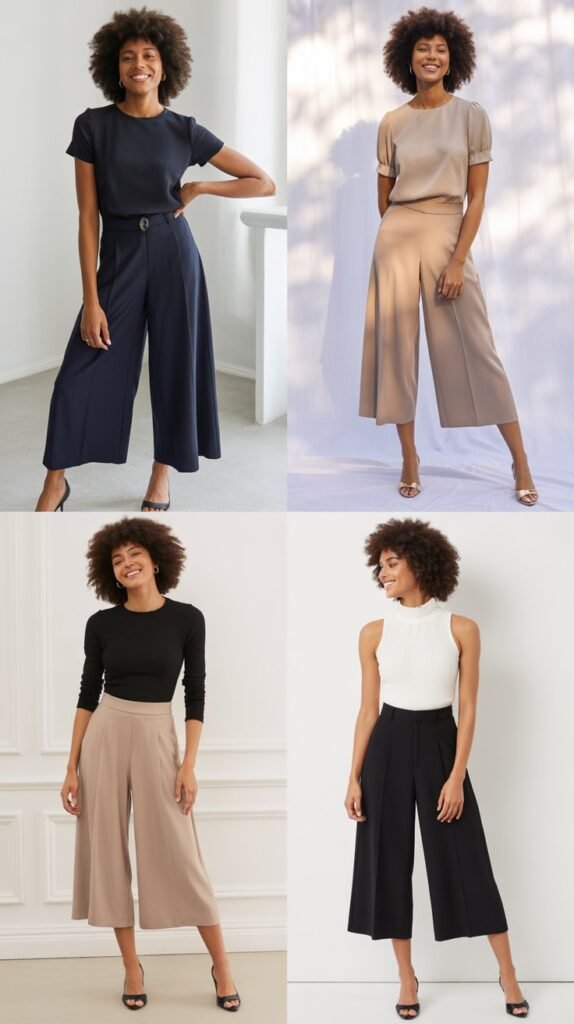 Culottes with Fitted Top