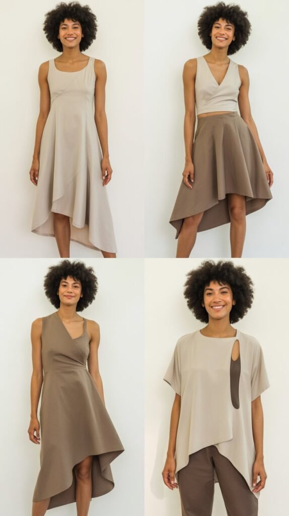 Asymmetrical Hemlines