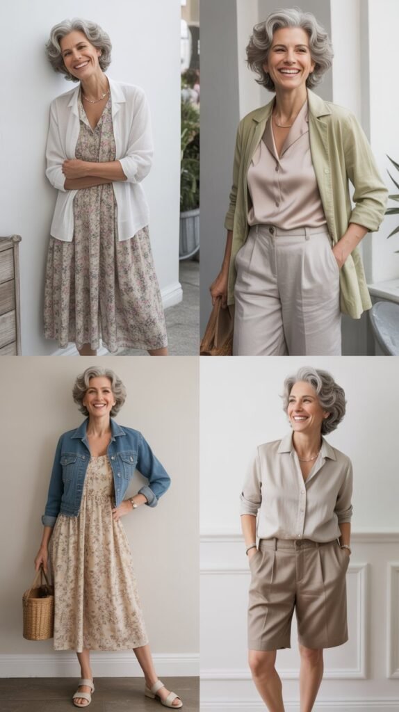 23 Spring and Summer Outfits for Women Over 60 23 Spring and Summer Outfits for Women Over 60