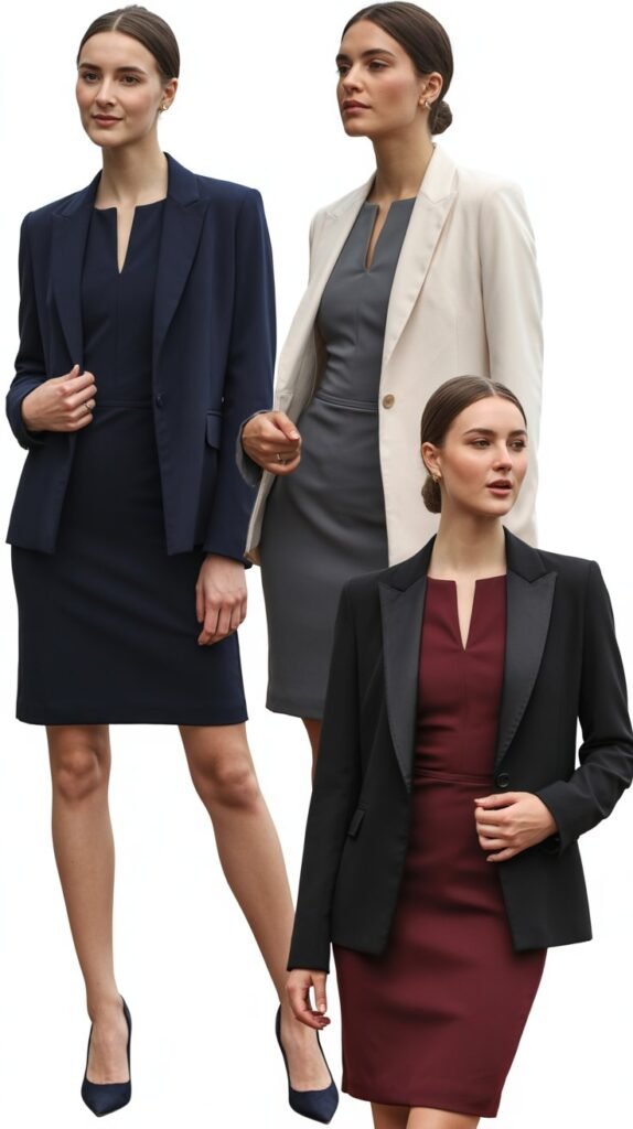 The Sophisticated Sheath Dress with Blazer