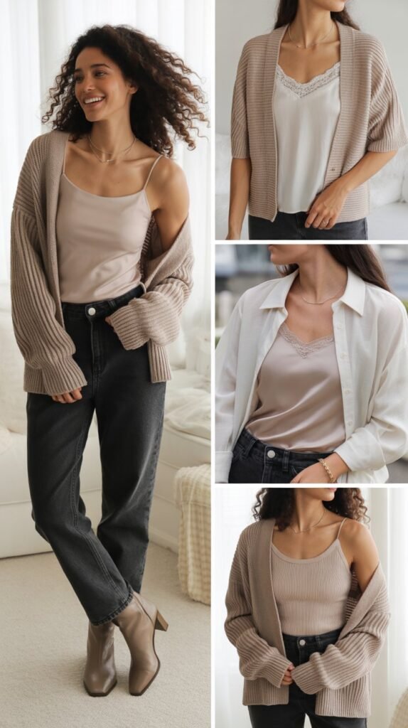 Shrug and Cami Coordination