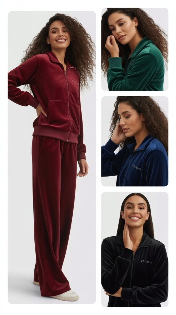 Velour Tracksuit Glamour