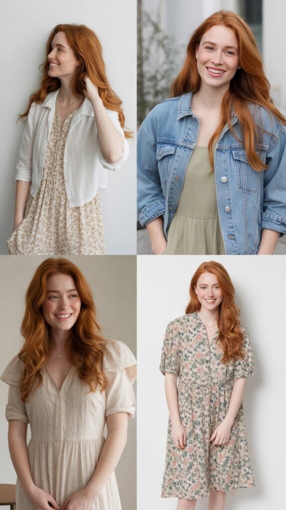 28 Spring Outfits for Women With Red Hair