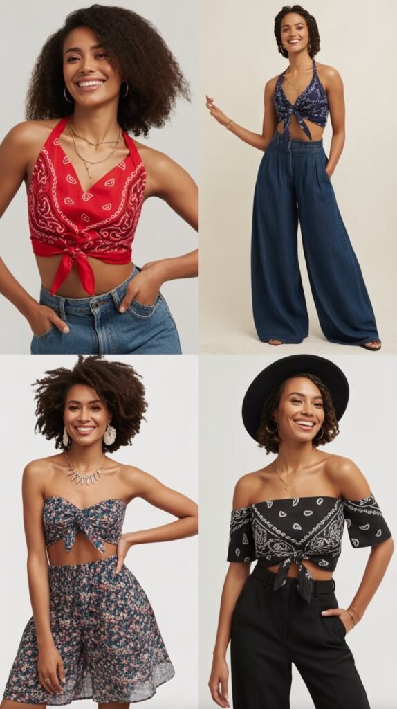 Bandana Tops and Accessories