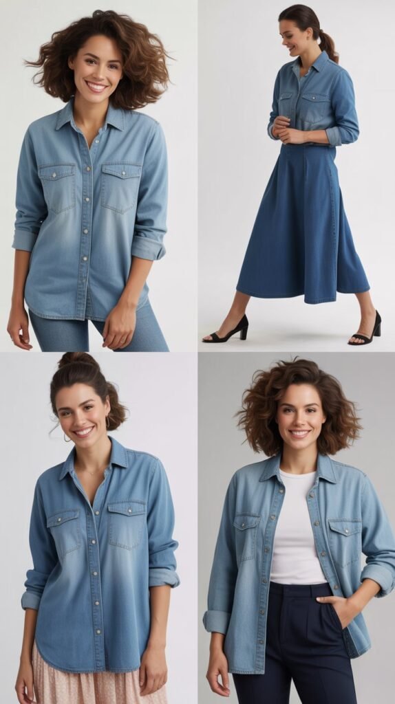 The Chambray Shirt Versatility
