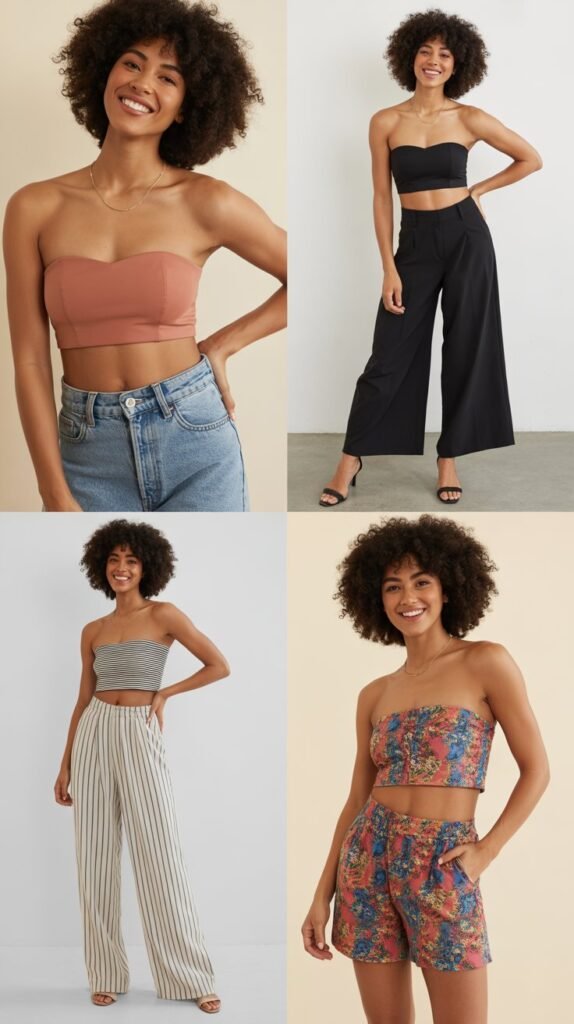  Tube Tops and Bandeau Styles