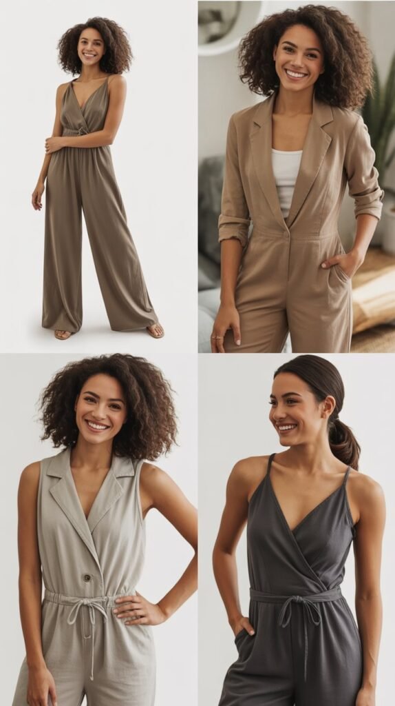 Comfortable Jumpsuit for One-and-Done Styling