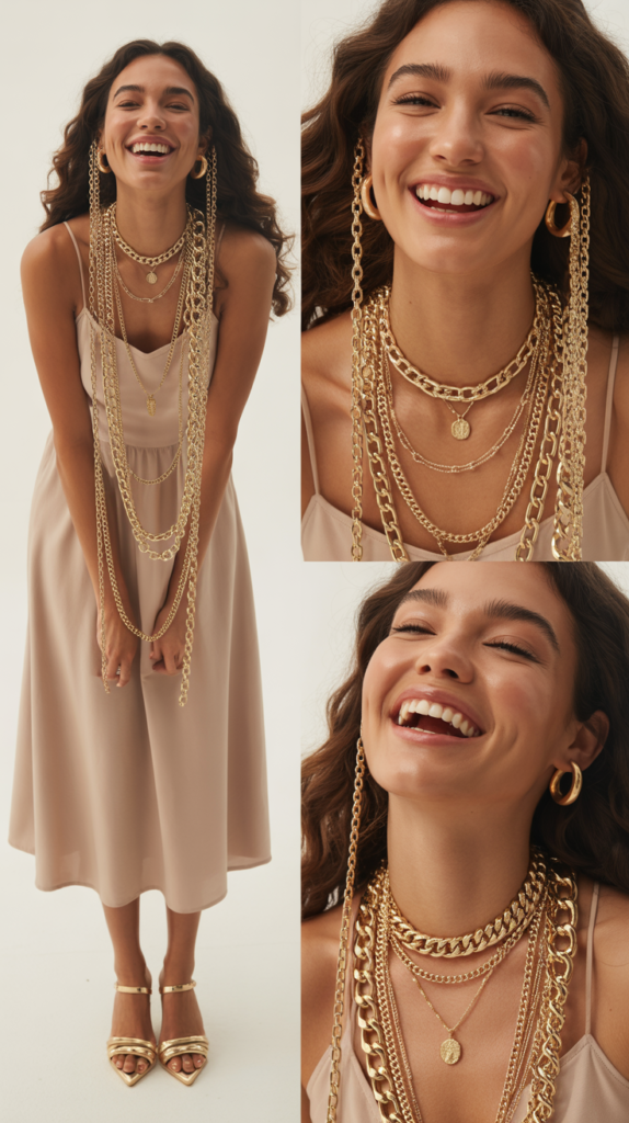  Layered Gold Chains