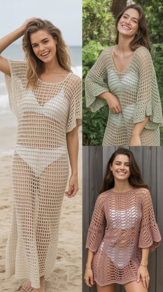 Crochet Cover-Up Dress