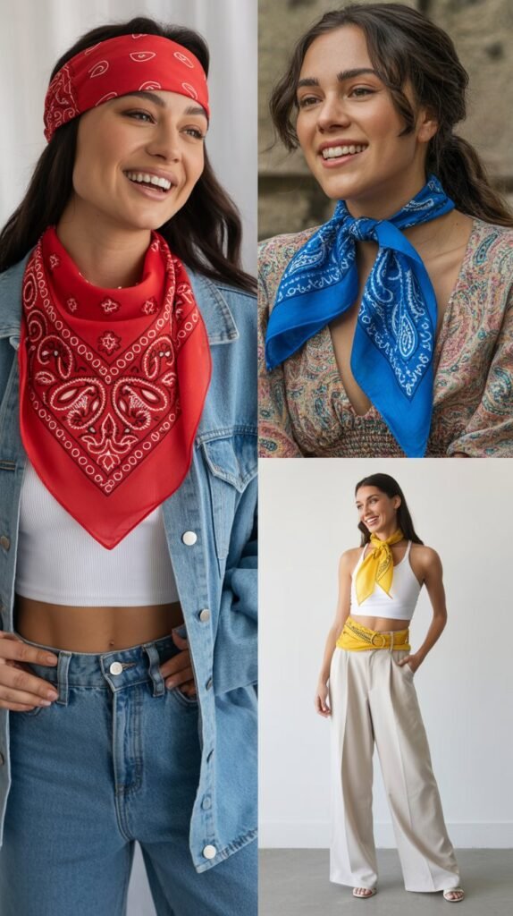 Bandana Accessorized Look