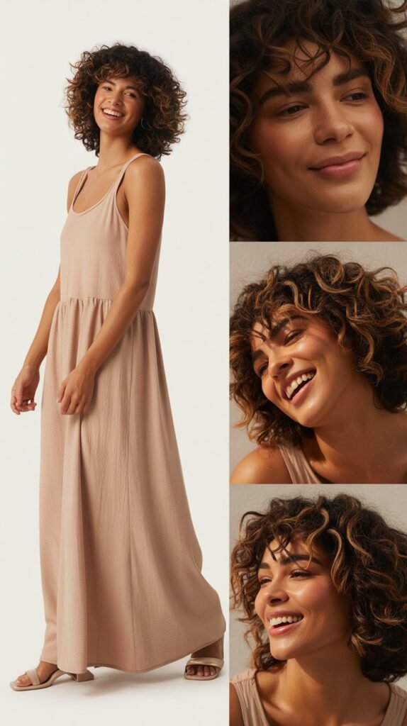  Low-Rise Dress with Visible Thong