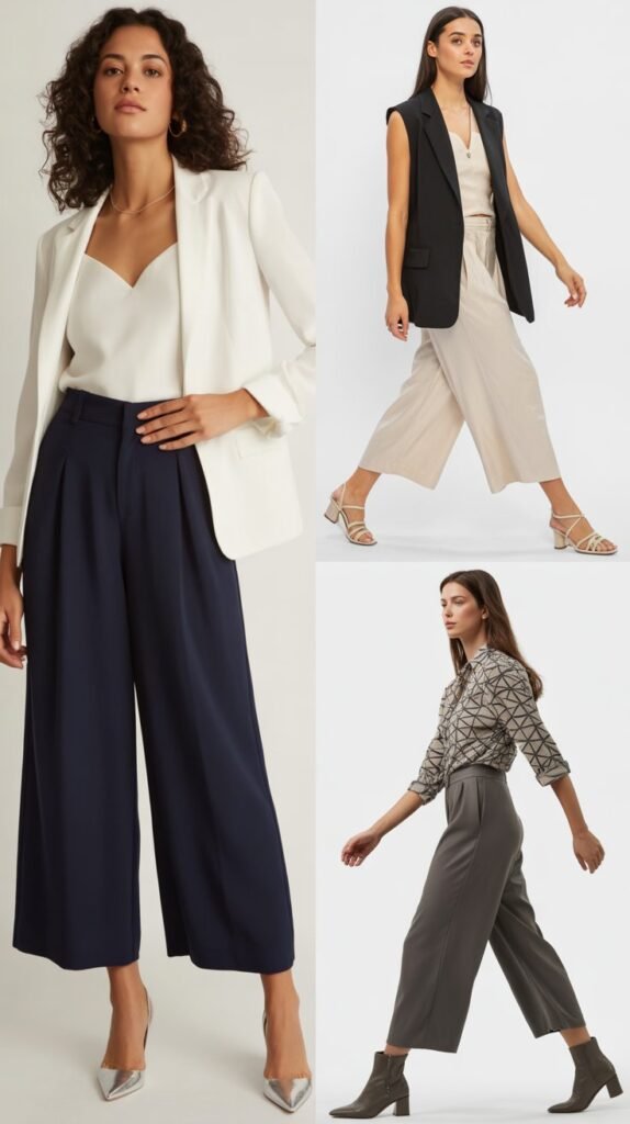 Culottes with Structured Top