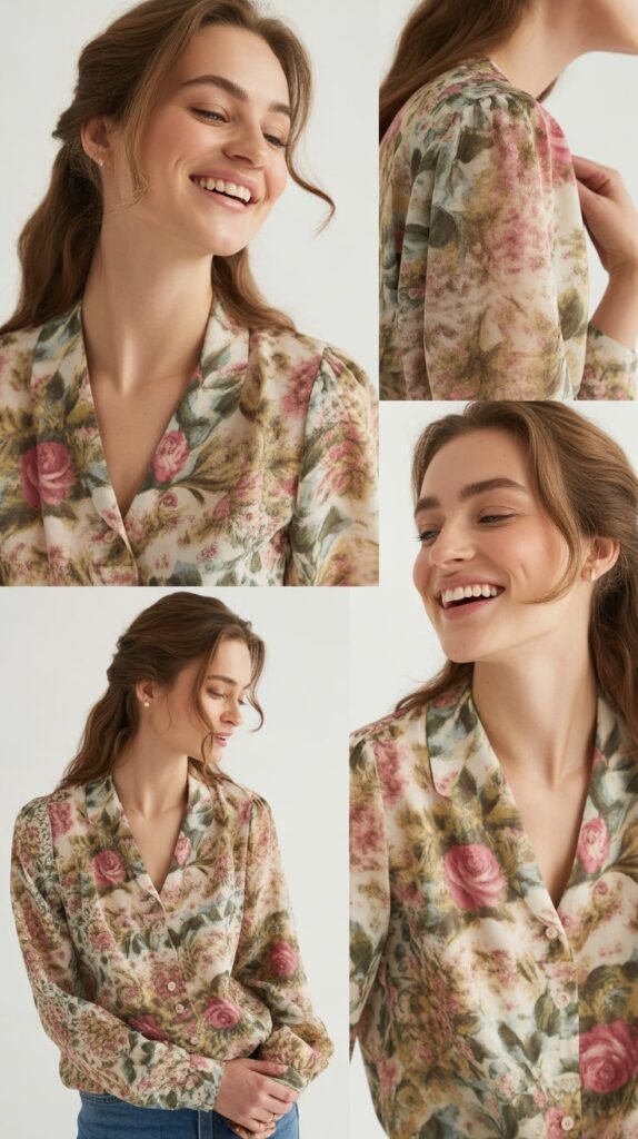 Floral Blouse for Feminine Flair