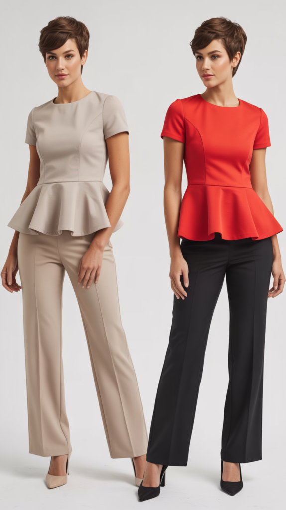 Structured Dress With Statement Belt