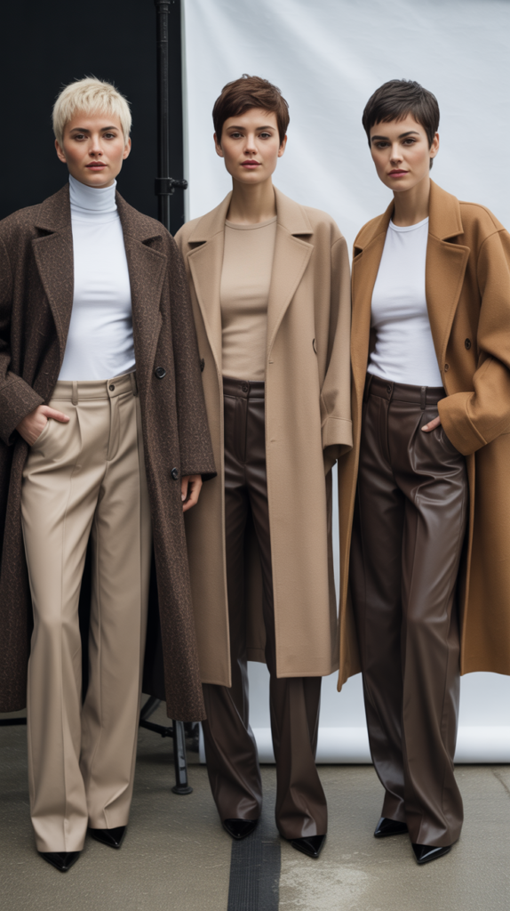 The Statement Outerwear Over Minimal Basics