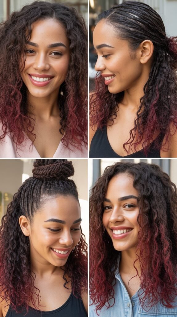 Chocolate Cherry Lowlights