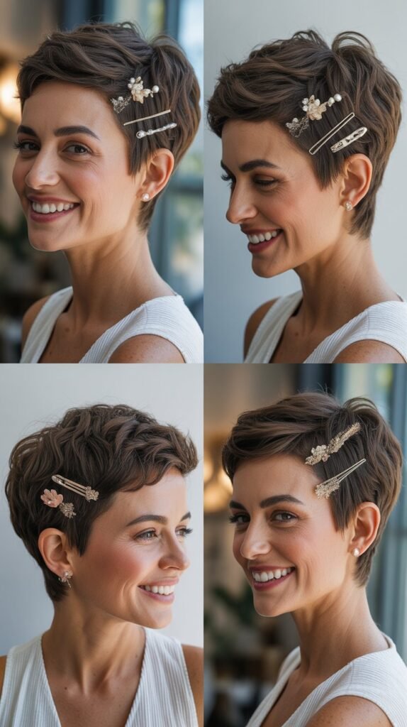  The Pixie with Hair Accessories and Embellishments