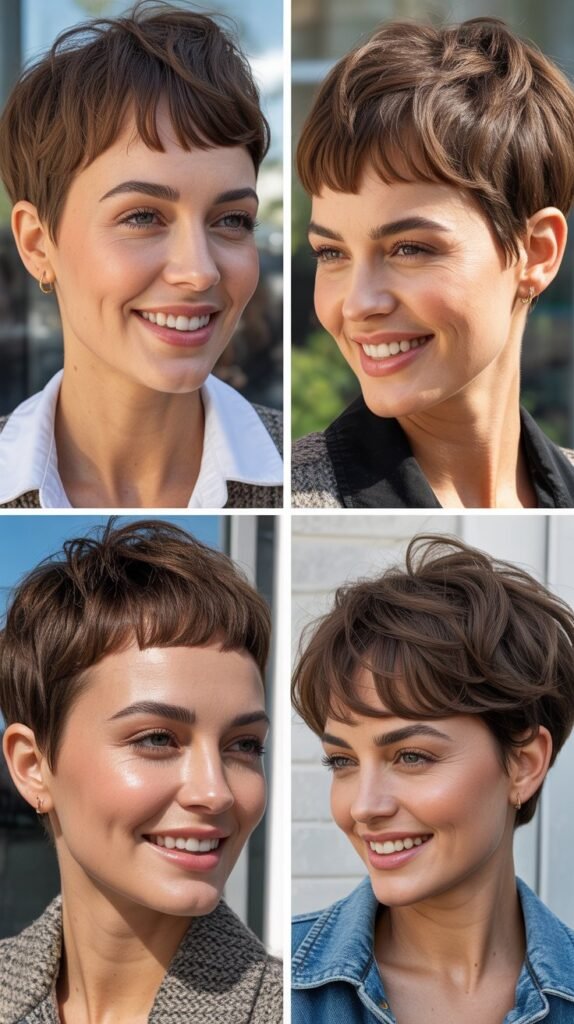 Baby Bangs Pixie