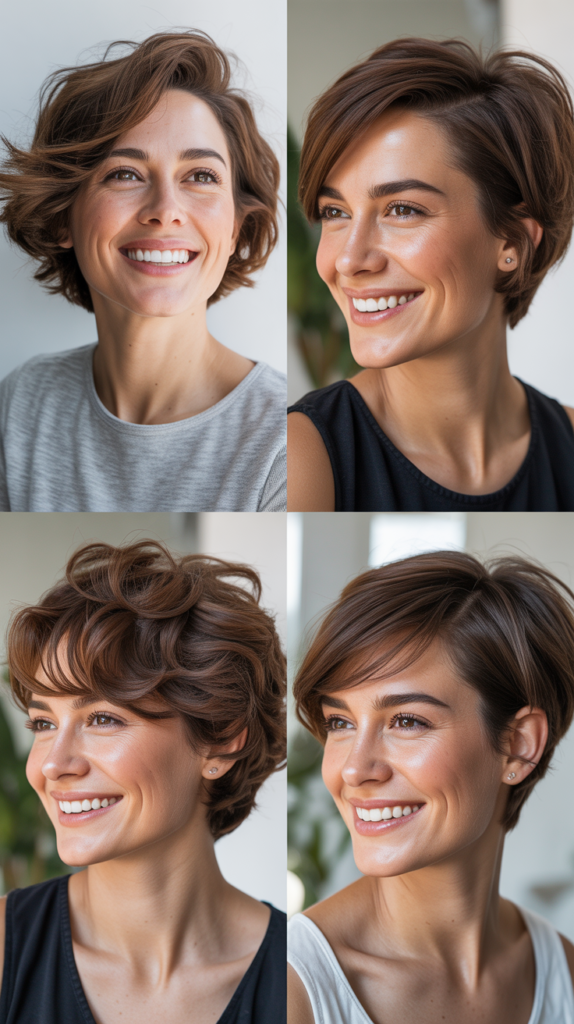 Highlights for Short Brunette Hair