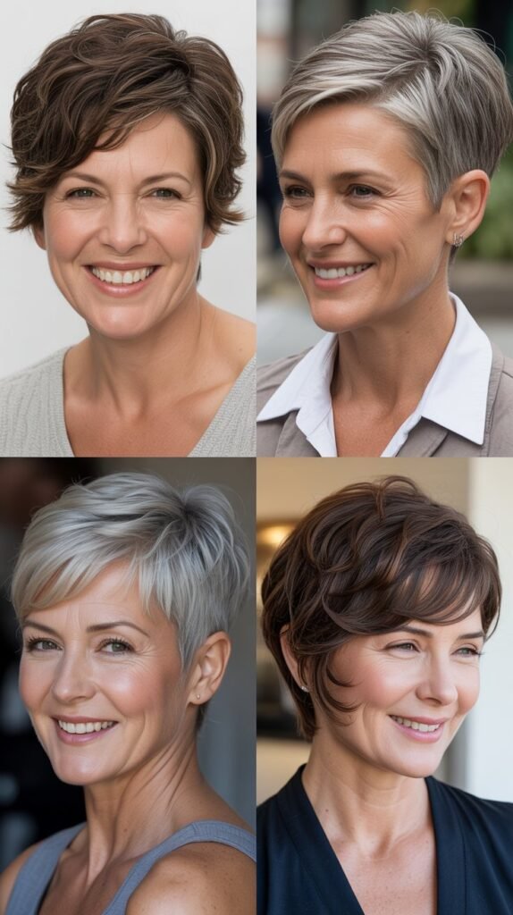  Layered Pixie with Undercut