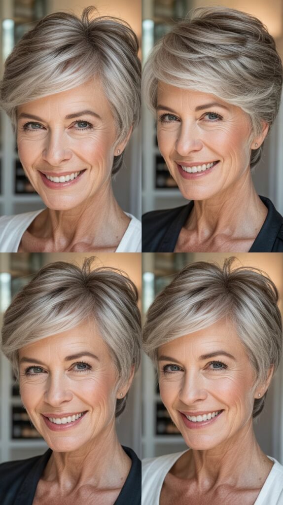 The Layered Crown with Sleek Sides