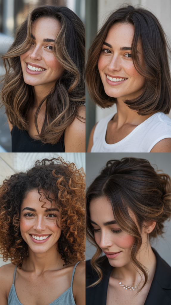 Brown Highlights With Minimal Damage