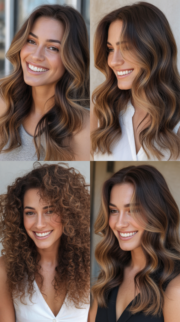 Styling Tips to Showcase Brown Highlights