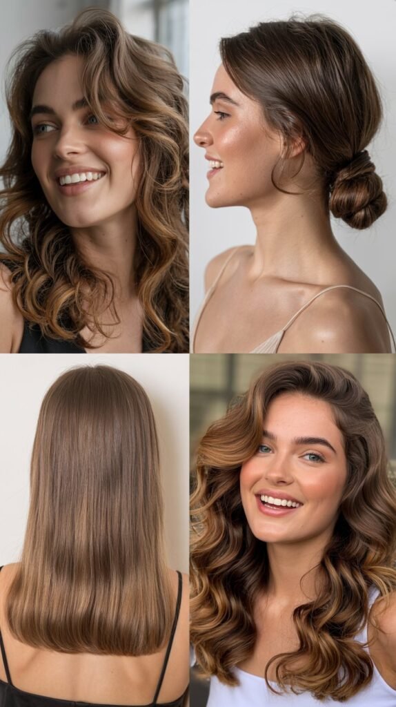 Glazed Brunette Finish