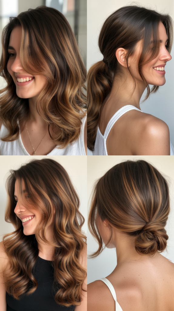 Chestnut Highlights for Rich Warmth
