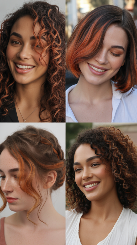 Copper and Auburn Accents