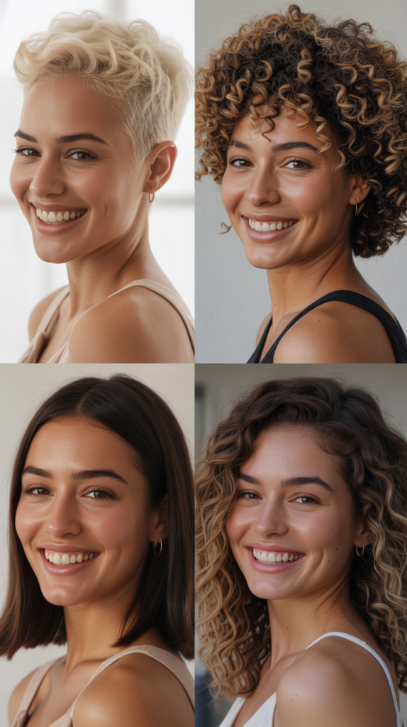 Blonde Side-Shaved Pixie