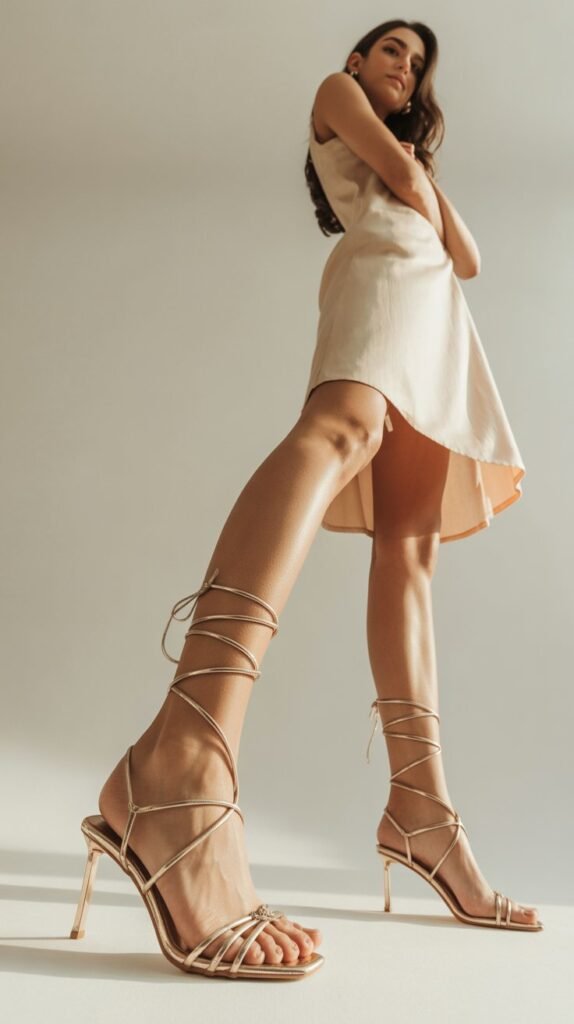 Strappy Sandals and Ankle Details