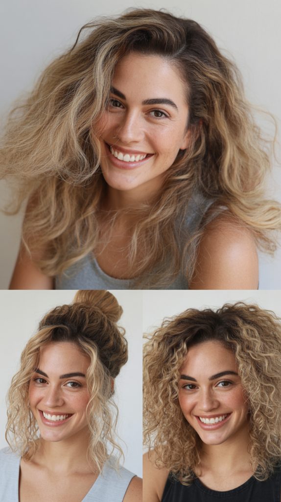 Sandy Blonde Natural Roots