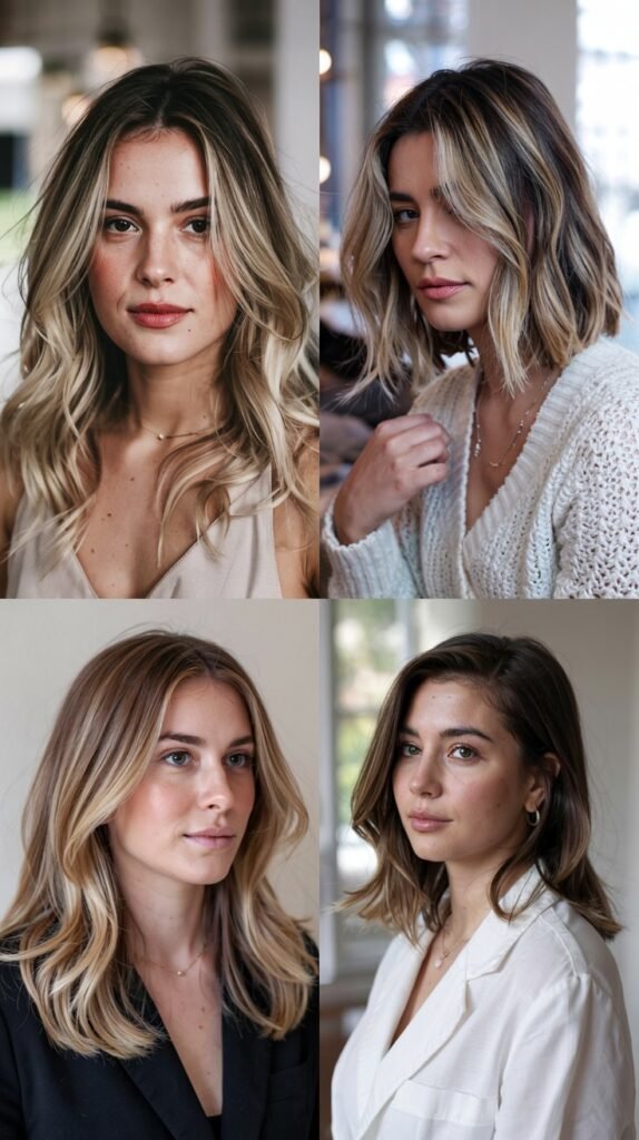  Blonde Balayage for Different Ages