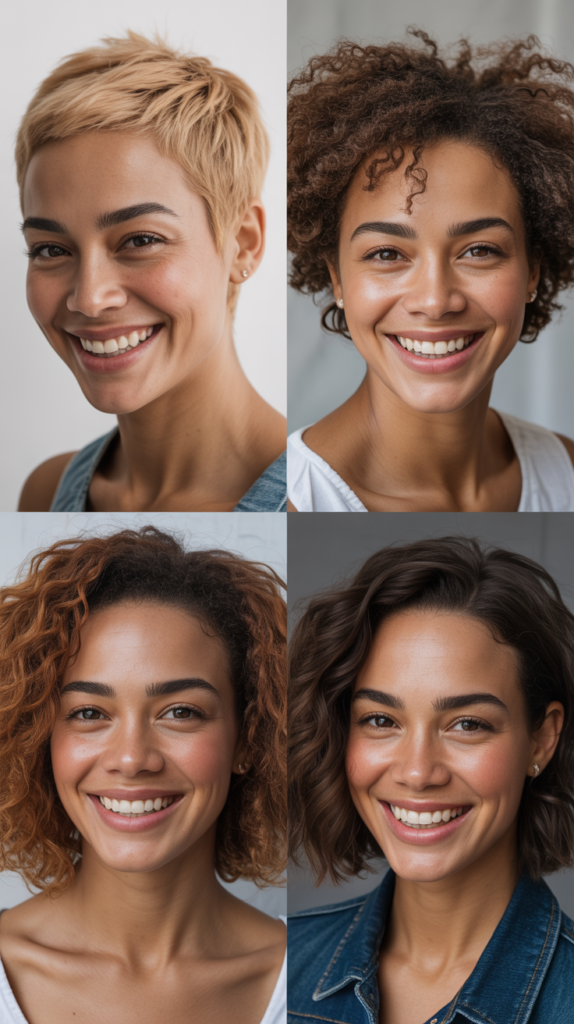 Blonde Pixie with Temple Undercut
