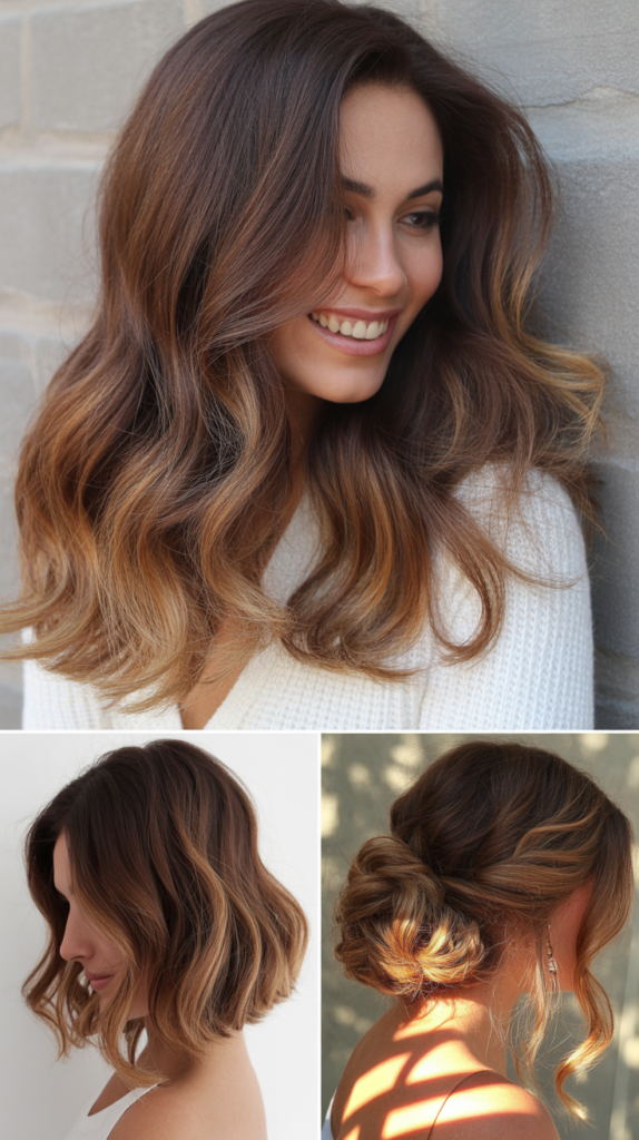 Maintaining Caramel Highlights on Warm Brown Hair