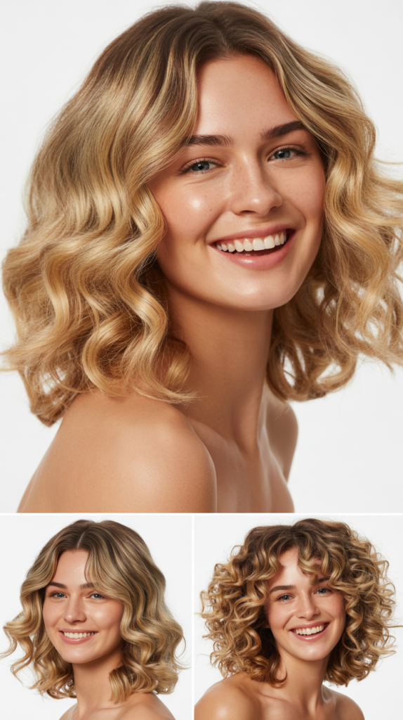 Blonde Air Touch Technique