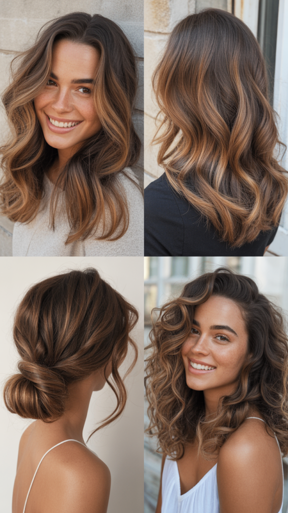 Balayage Caramel Highlights