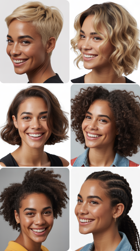  Blonde Pixie with Tapered Sides