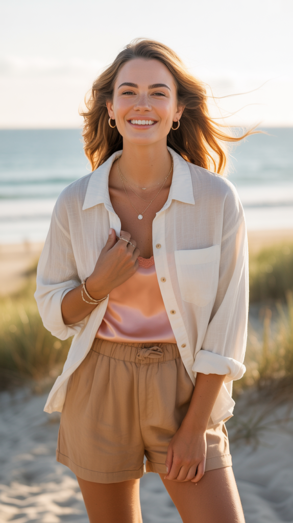 Casual Chic Beach Outfits for Women That Look Effortless