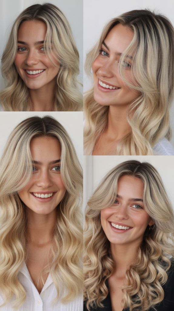 Marshmallow Blonde Extended Roots