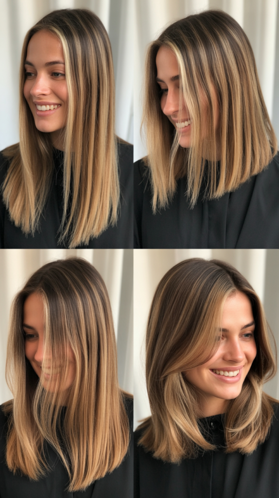 Balayage on Straight Hair