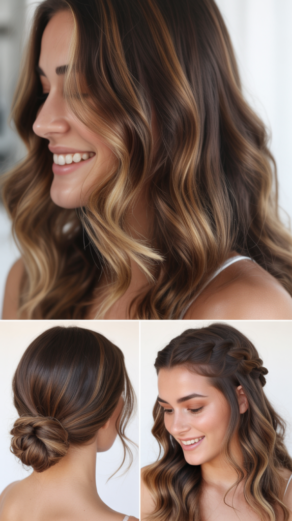  Caramel Highlights for Straight Hair