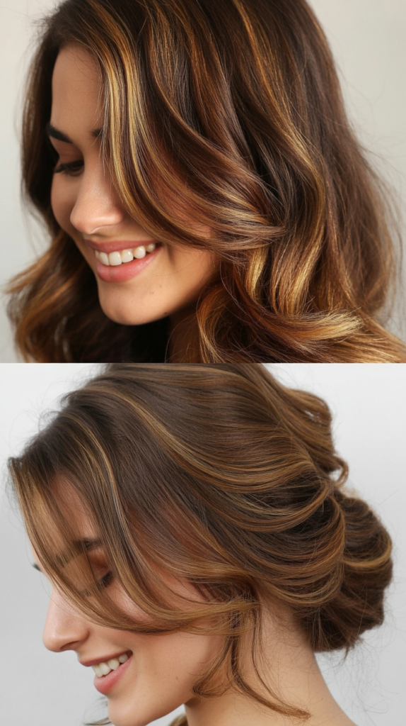  Caramel Highlights for Coily Hair