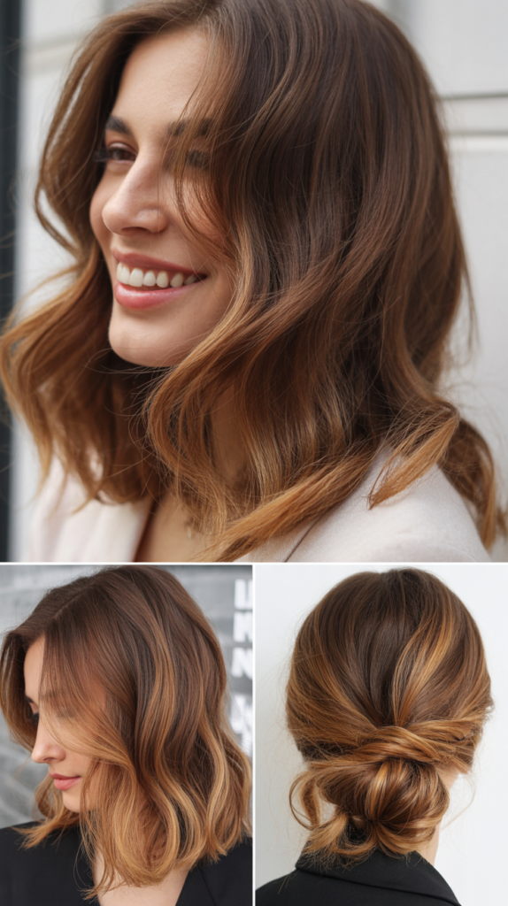 Caramel Peekaboo Highlights