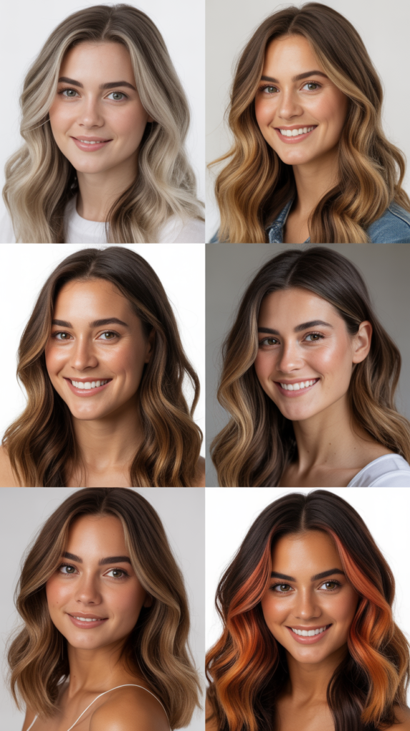 Highlights for All Brunette Skin Tones